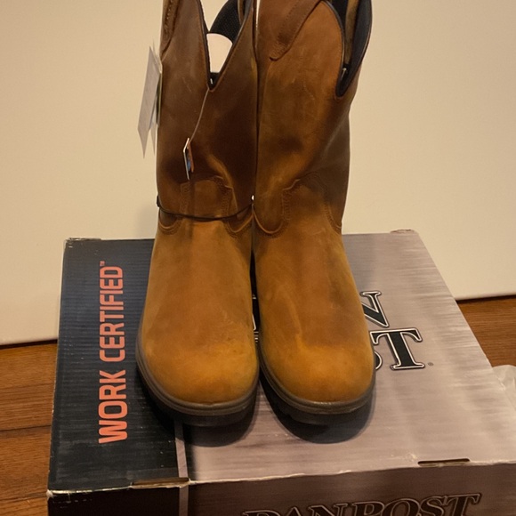 New in the box Dan Postleather waterproof workboots size 13